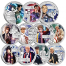 Doctor Who 50th Anniversary Set Features 11 Silver Coins
