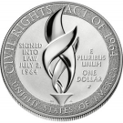 2014 Civil Rights Act of 1964 Silver Dollars – Designs and Prices