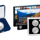 2014 Proof Silver Eagle Coin, Quarter Sets Inaugural Sales