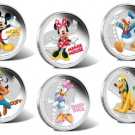 Disney Characters Depicted on 2014 Silver Coins