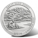 2014-P Great Sand Dunes 5 Ounce Silver Coins for Collectors