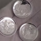 2014 Australian High Relief Collection Includes 3 Silver Coins