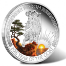 2015 Year of the Goat Silver Coins Feature Wealth and Wisdom