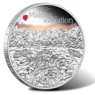 2015 Making of a NationĀ Silver Coin for ANZAC Spirit Anniversary