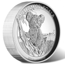 2015 Koala in High Relief 5 Ounce Silver Coin