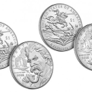 2016 Mark Twain Commemorative Silver Dollars Release