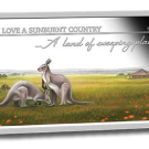 2015 Sunburnt Country Silver Rectangle Coins in Set