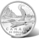 2015 $50 Beaver Silver Coins at Face Value